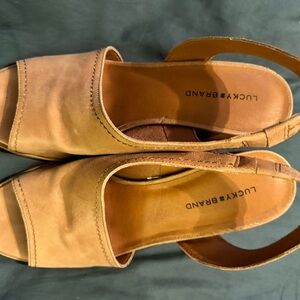 Luck Brand Tan Shoes